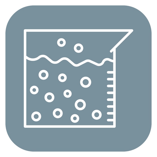 Vector ilustración vectorial de coloides de química