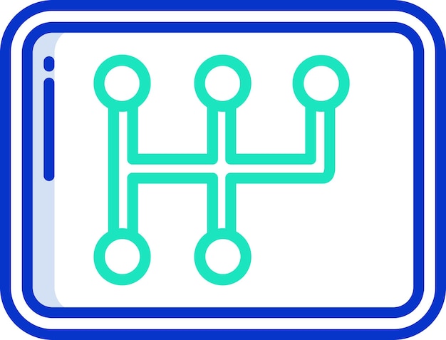 Ilustración vectorial en color del contorno del banco