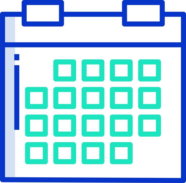 Ilustración vectorial de color del contorno de la computadora portátil