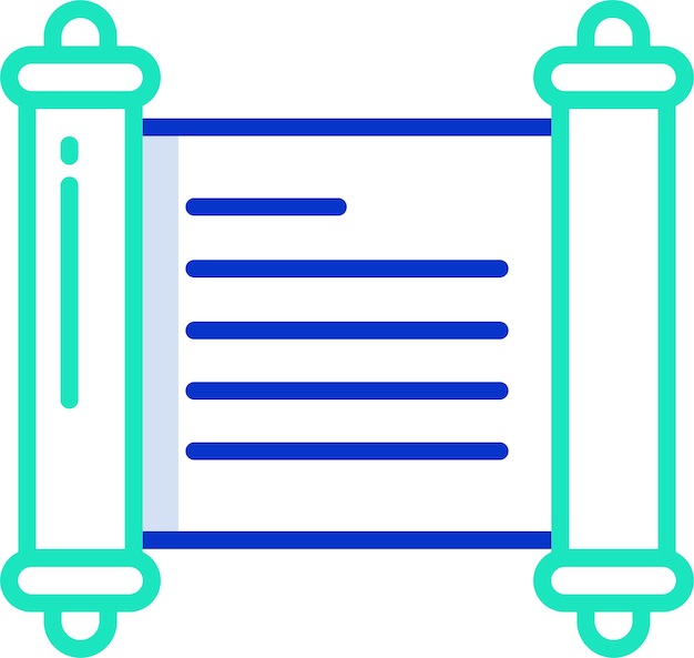 Ilustración vectorial de color del contorno de desplazamiento