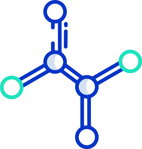 Ilustración vectorial de color del contorno de la estructura