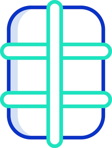 Ilustración vectorial de color del contorno de Tamalessolid