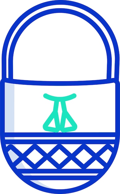 Ilustración vectorial de color del contorno de Wayuusolid