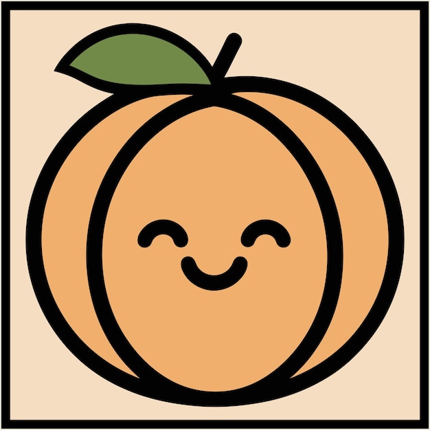 Ilustración vectorial del color de la fruta del pomelo