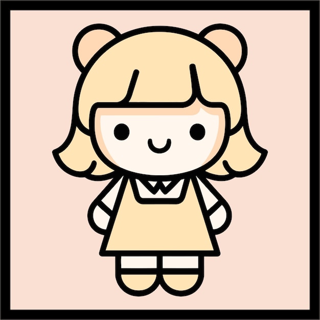Ilustración vectorial de colores de Bella 4