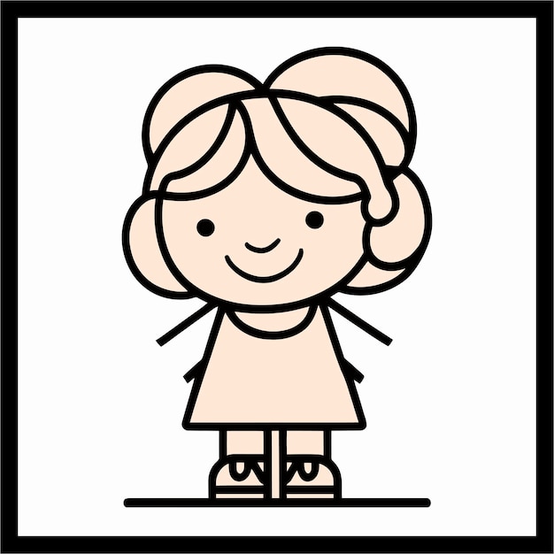Ilustración vectorial de colores de Molly