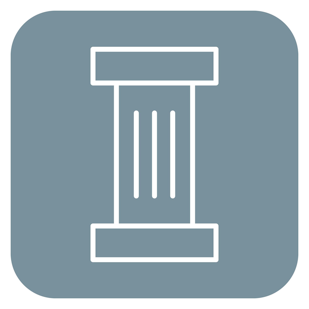 Ilustración vectorial de columnas