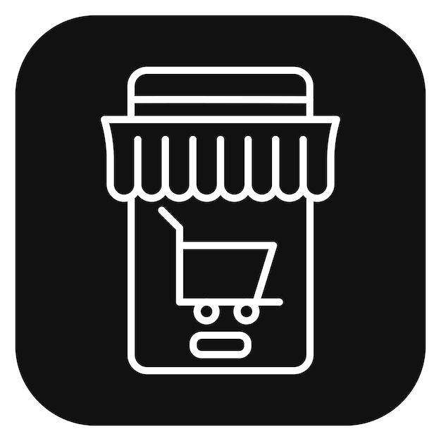 Ilustración vectorial de comercio electrónico