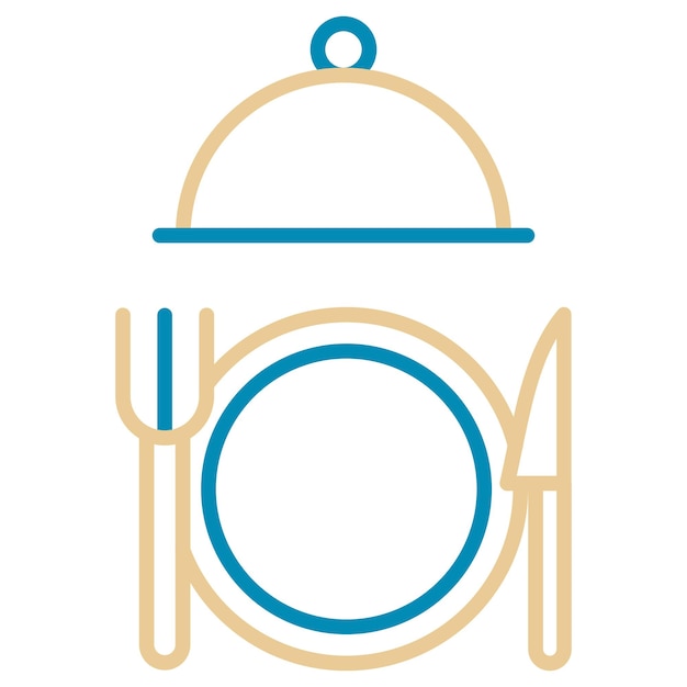 Ilustración vectorial de las comidas