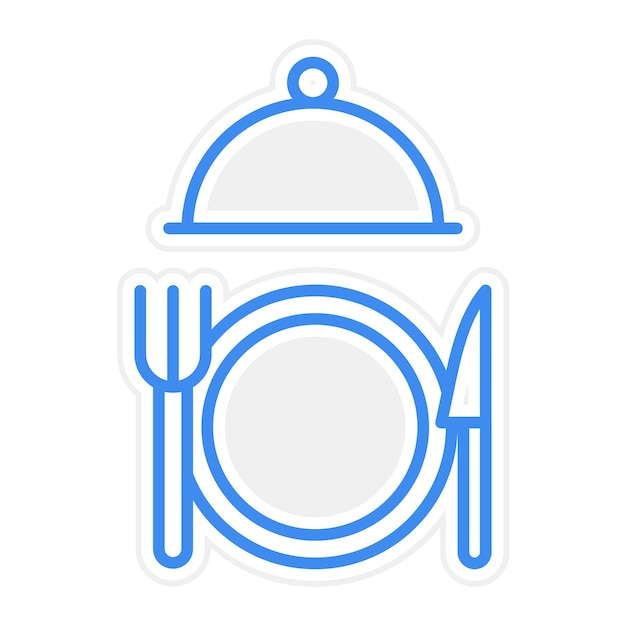 Ilustración vectorial de las comidas