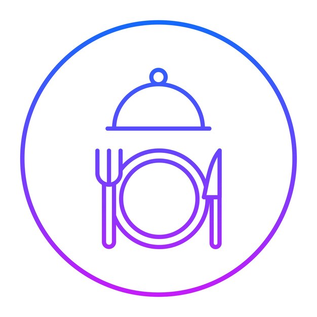 Ilustración vectorial de las comidas
