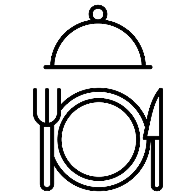 Ilustración vectorial de las comidas