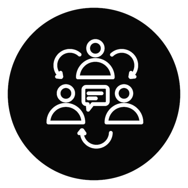 Ilustración vectorial de la comunicación
