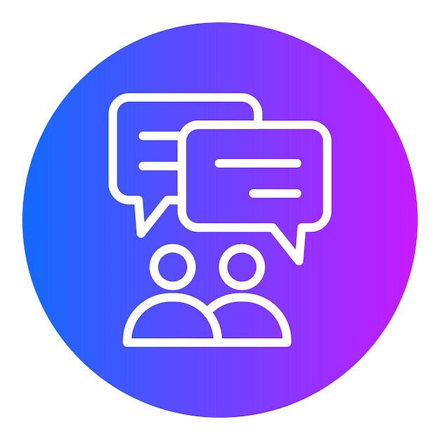 Ilustración vectorial de la comunicación
