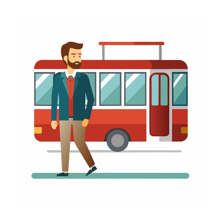 Vector ilustración vectorial del concepto de actividad humana diaria