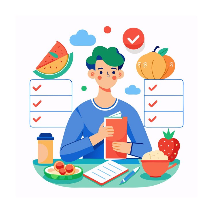 Vector ilustración vectorial del concepto de actividad humana diaria