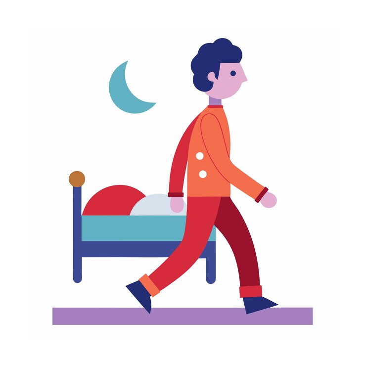 Vector ilustración vectorial del concepto de actividad humana diaria