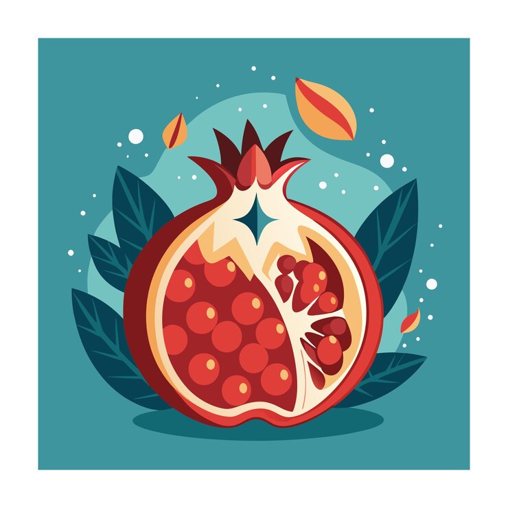 Vector ilustración vectorial del concepto de la noche de yalda