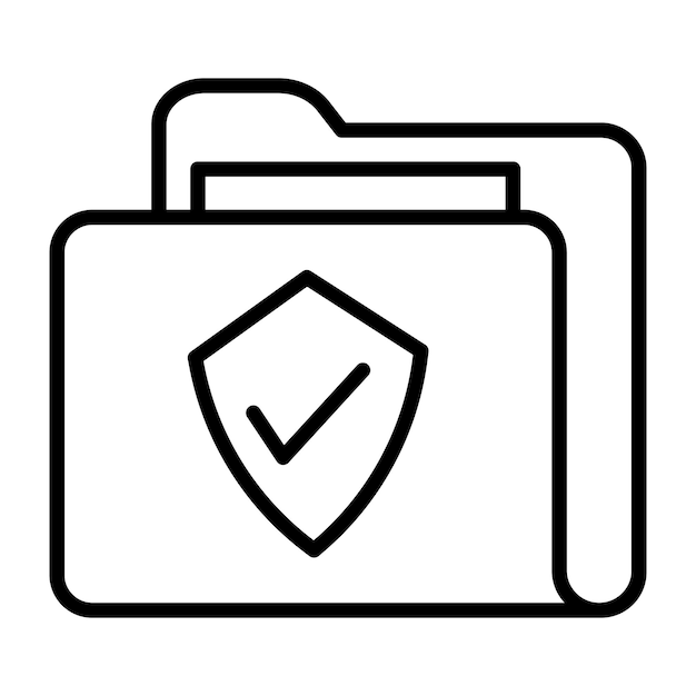 Ilustración vectorial confidencial