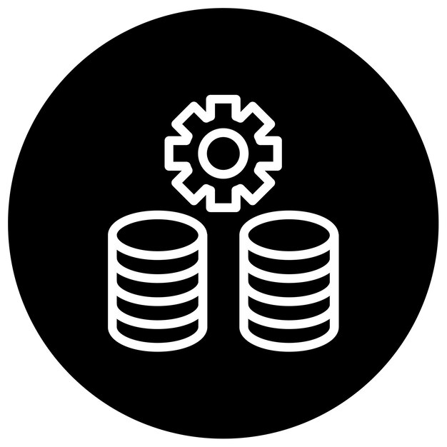 Ilustración vectorial de la configuración