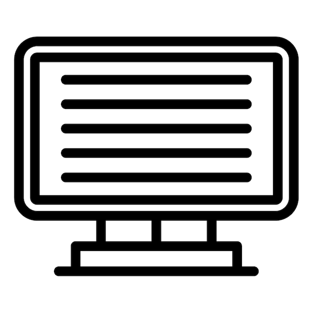 Ilustración vectorial de la configuración