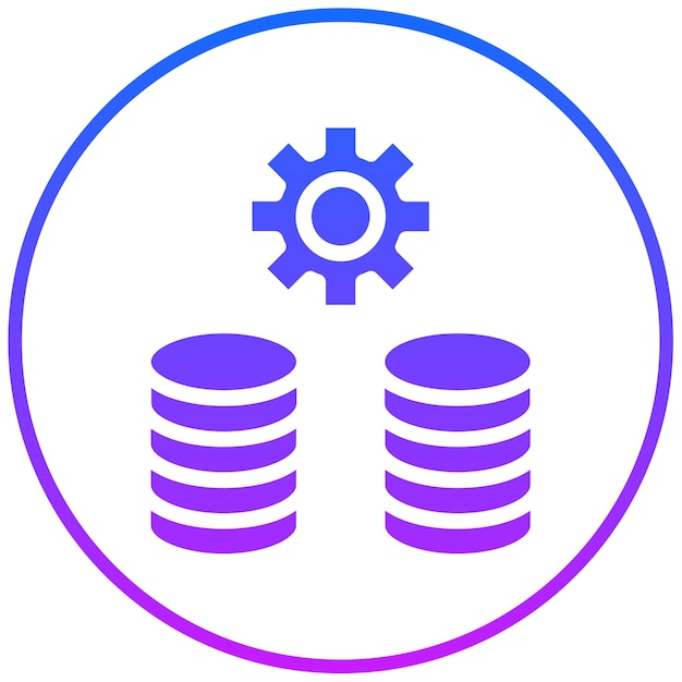 Ilustración vectorial de la configuración