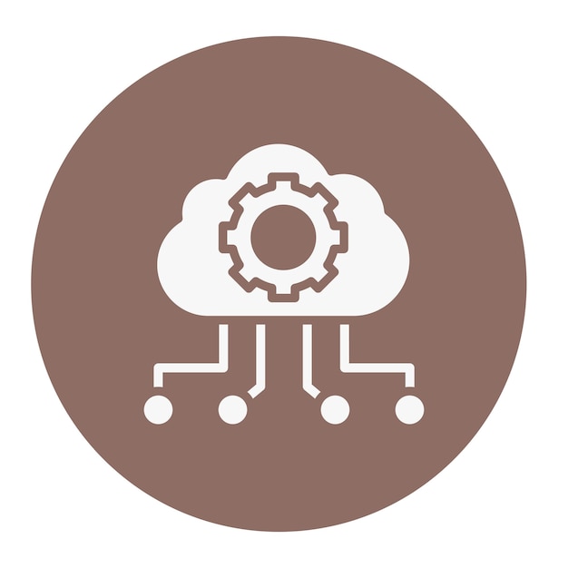 Ilustración vectorial de las configuraciones de las nubes