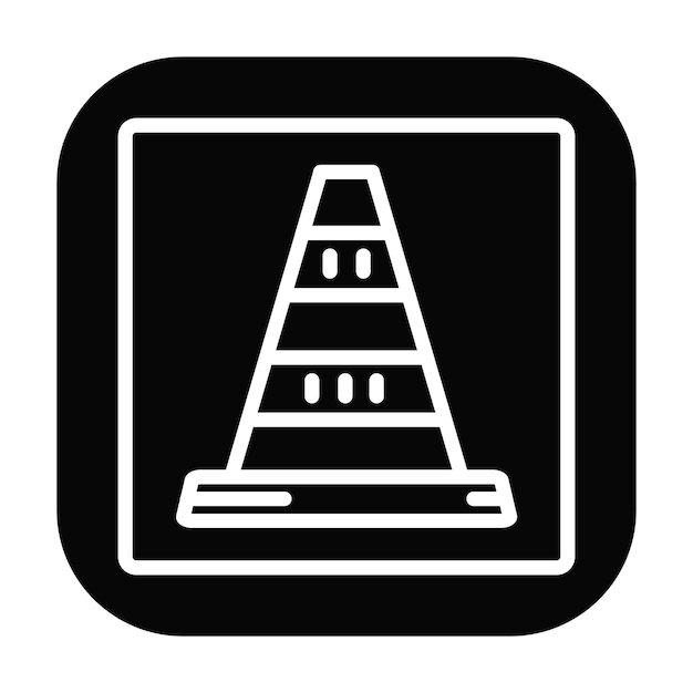 Ilustración vectorial del cono