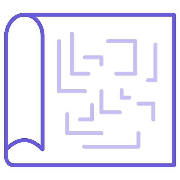 Ilustración vectorial de construcción de planos