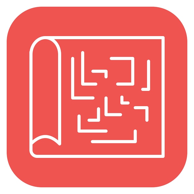 Ilustración vectorial de construcción de planos