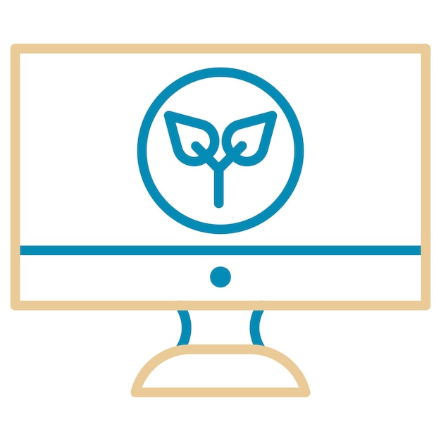 Ilustración vectorial de contenido orgánico