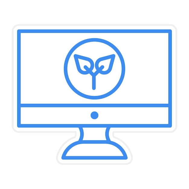 Ilustración vectorial de contenido orgánico