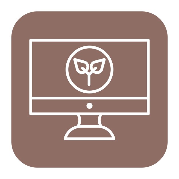 Ilustración vectorial de contenido orgánico