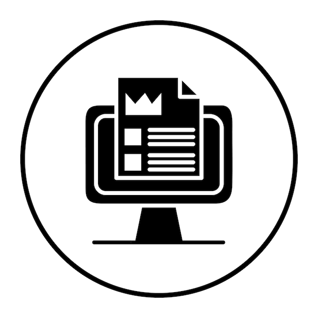 Ilustración vectorial de contenido premium