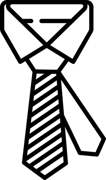 Ilustración vectorial del contorno del código de vestimenta