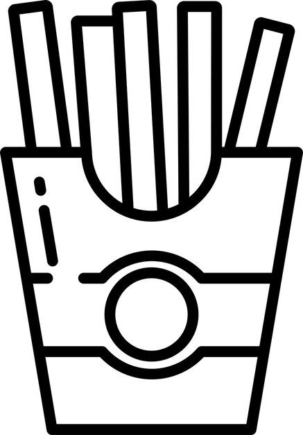 Ilustración vectorial del contorno de Friessolid francés