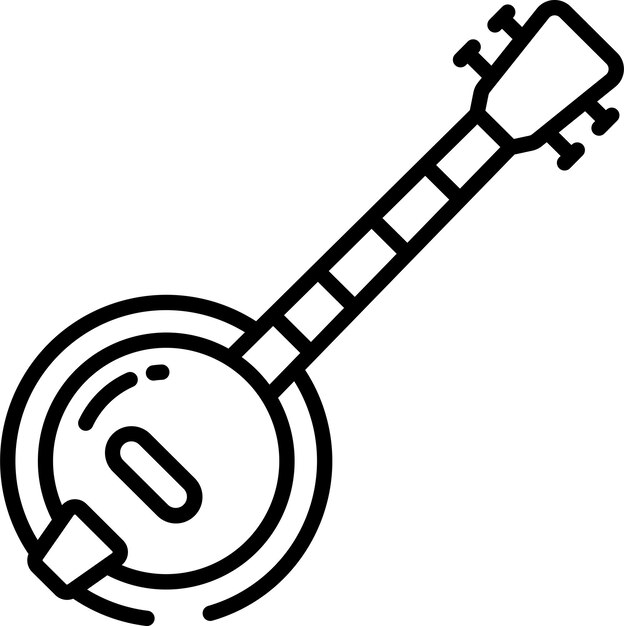 Ilustración vectorial del contorno popular