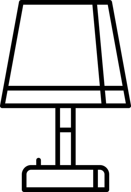 Ilustración vectorial del contorno de la serie alfabética Msolid