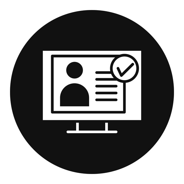 Ilustración vectorial contratada por el empleado