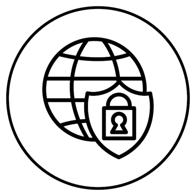 Ilustración vectorial de control de acceso