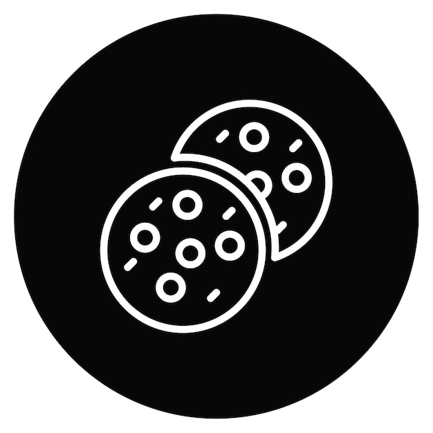 Ilustración vectorial de las cookies