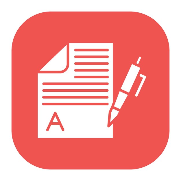 Ilustración vectorial de copywriting
