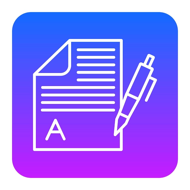 Ilustración vectorial de copywriting