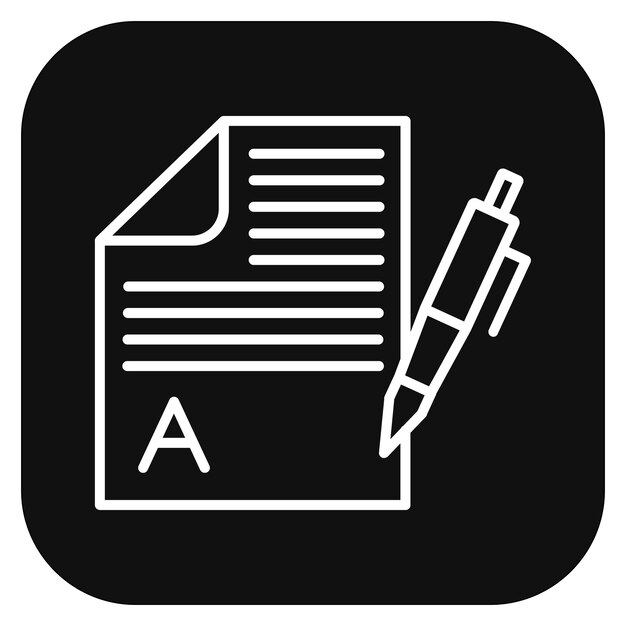 Ilustración vectorial de copywriting