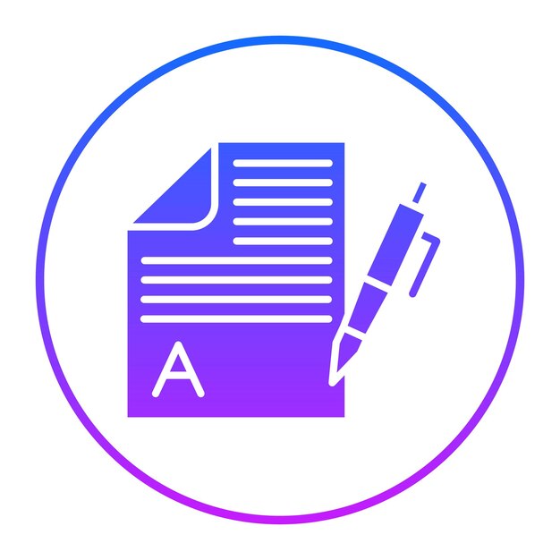 Ilustración vectorial de copywriting