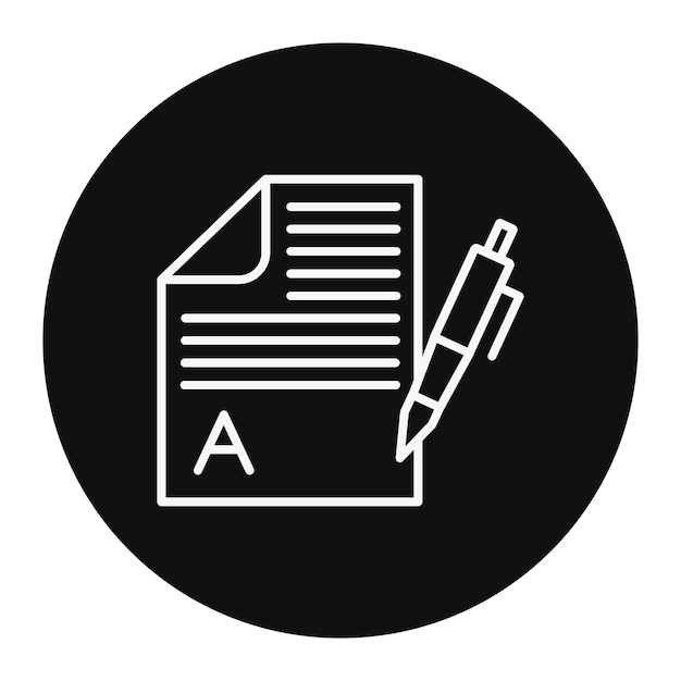 Ilustración vectorial de copywriting