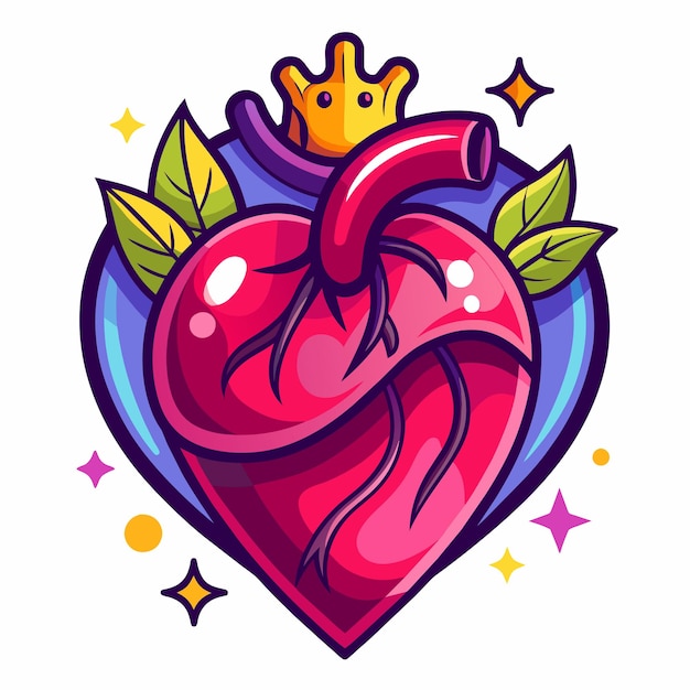 Vector ilustración vectorial del corazón