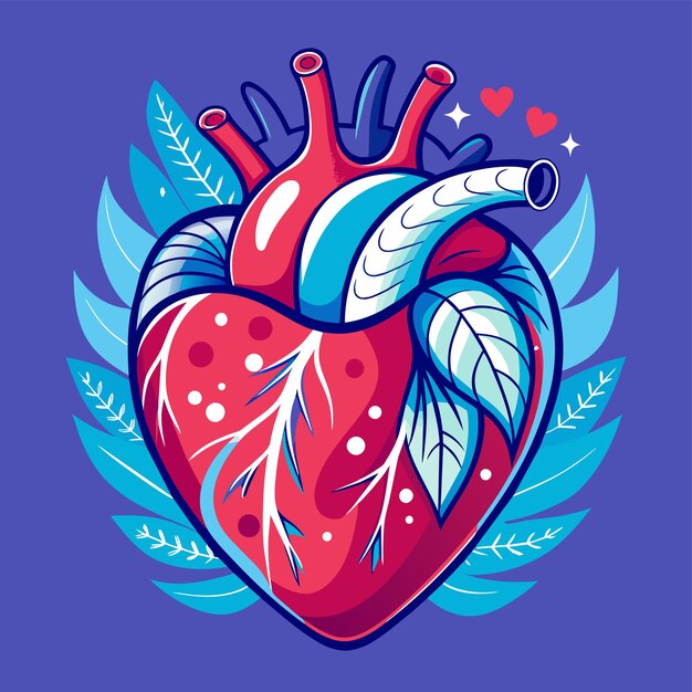 Vector ilustración vectorial del corazón