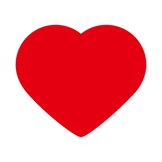 Ilustración vectorial de corazón