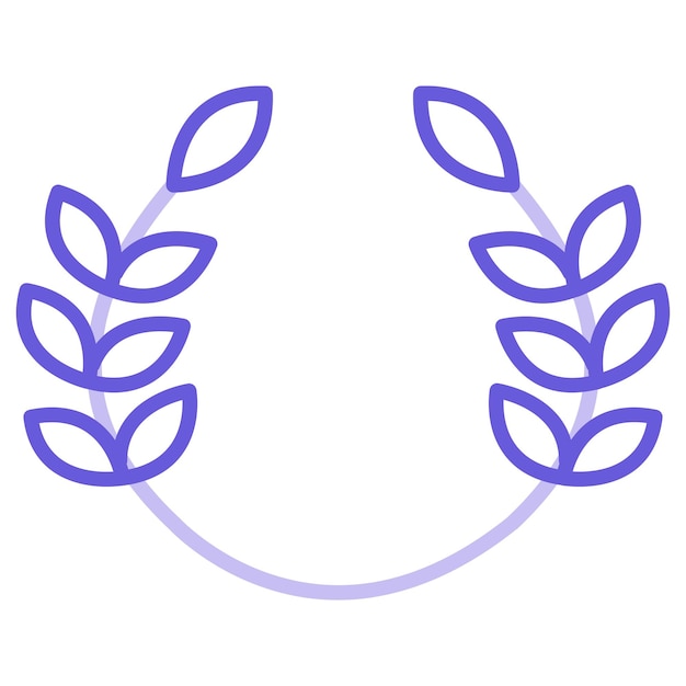 Ilustración vectorial de la corona